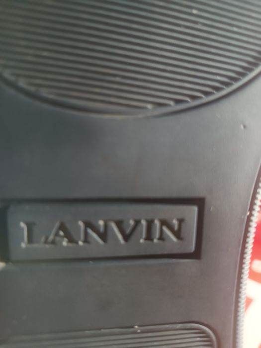 Мужские кеды из нубука LANVIN ,оригинал ,Франция ,раз 9 ,43-43,5