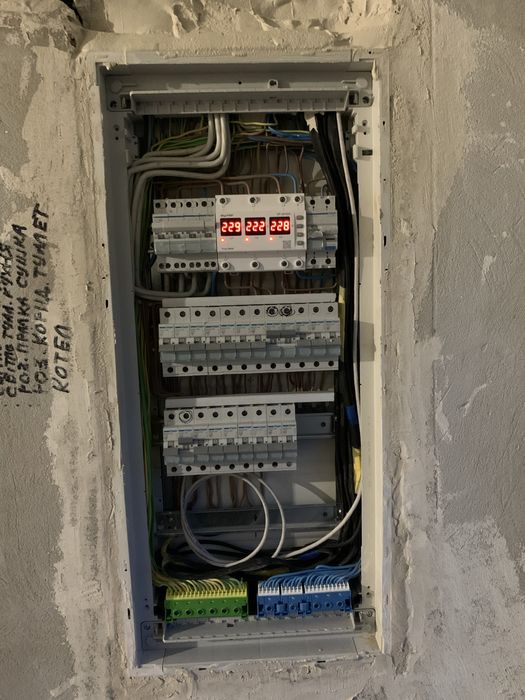 Електрика під ключ у новобудовах | Бригада 3 майстрів