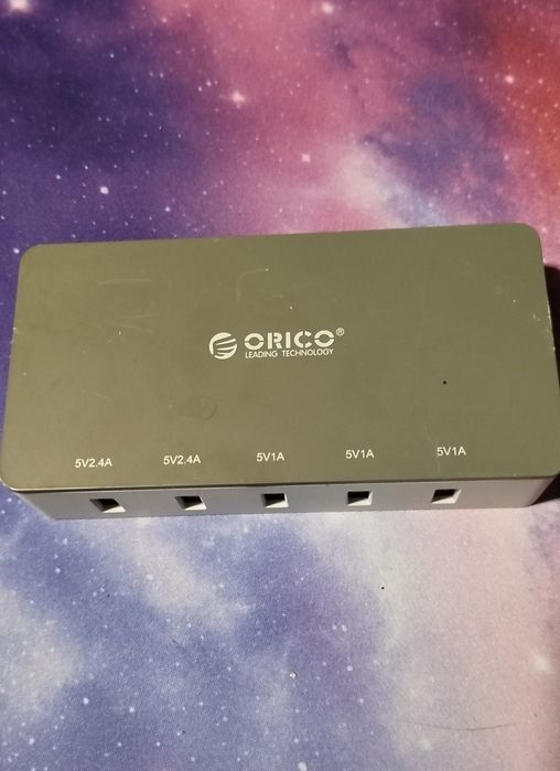 Zasilacz USB  5 portów firma Orico