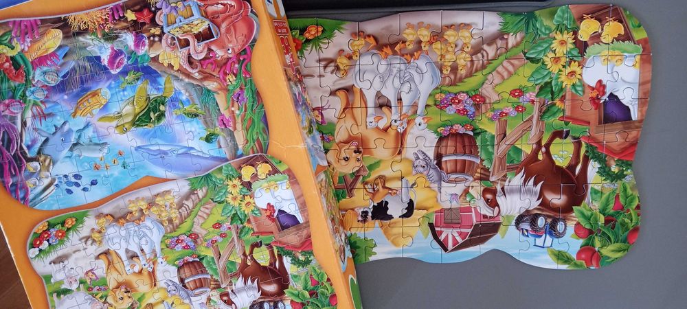 Dois Puzzles (2x60 peças) da Clementoni