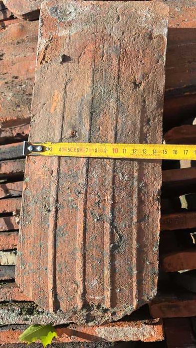 Dachówka karpiówka ręcznie formowana, holenderka, gąsiory