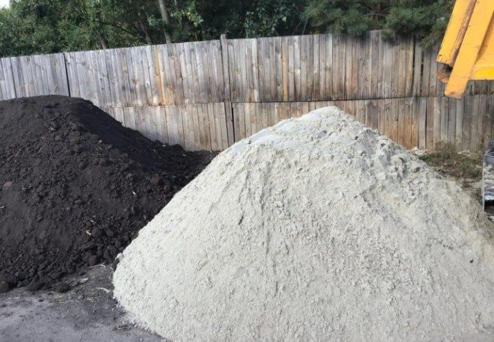 Отсев/песок/щебень/чернозем/шлак Кривой Рог