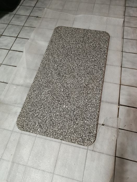 Tampo de mesa em mármore