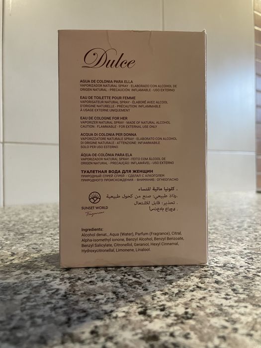 Perfume   Dulce.