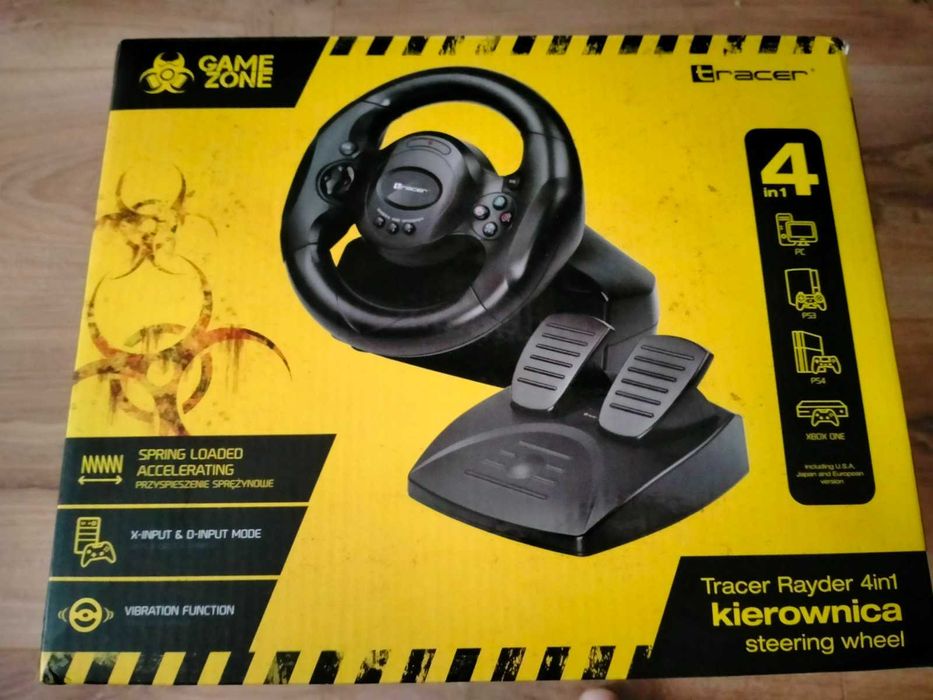 Kierownica do gier Tracer 4 w 1