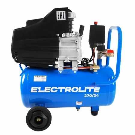 Компресор повітряний Electrolite 24л 2.5кВт 8атм 230л/хв компрессор PL