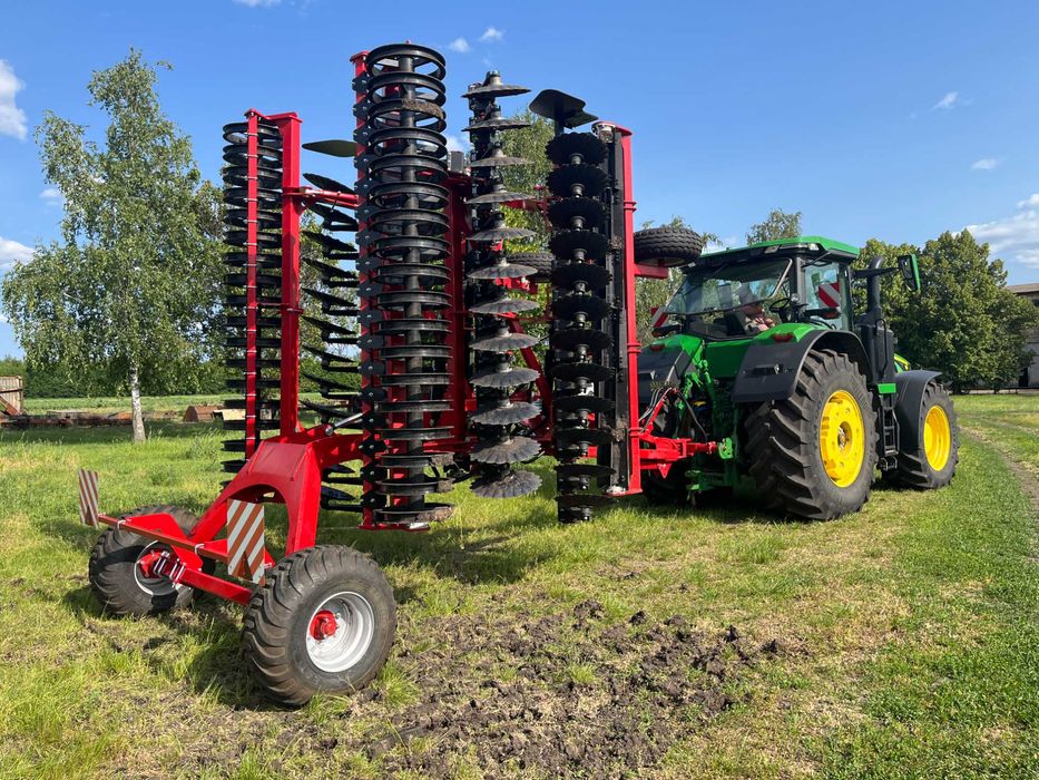 Дисковий лущильник Деметра Дискатор демпферна стійка диск супершарп