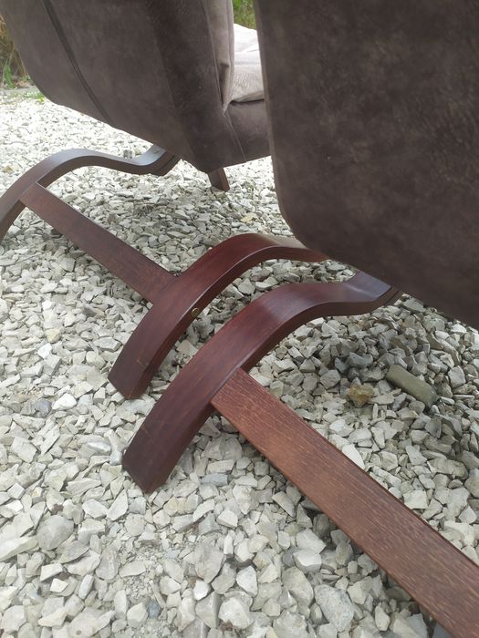 Fotele pokojowe gięte . Komplet.