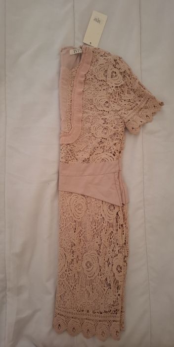 Vestido Novo rosa velho M