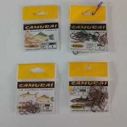 Carteiras de anzóis de carbono Samurai #