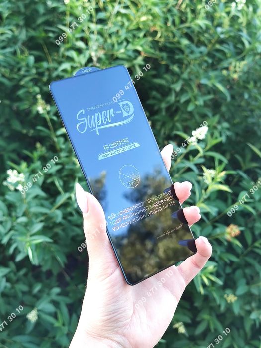 Качественное защитное стекло Vivo IQOO Neo 8 Pro Neo 10 захистне скло