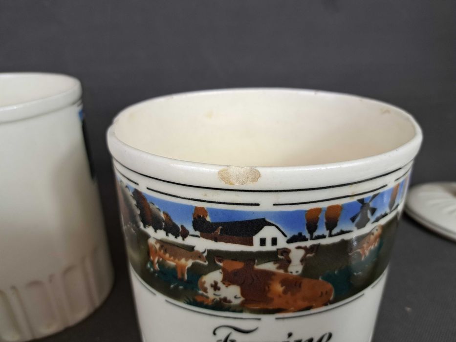 Pojemniki kuchenne ceramiczne, zestaw