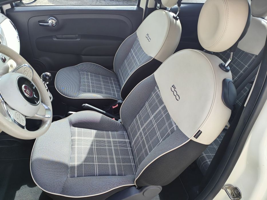 RESERVADO Fiat 500 Branco | Elegante, Económico  GPL