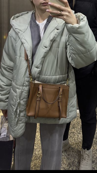 Зимова куртка ( від бренду stimma)+ чорна сумка