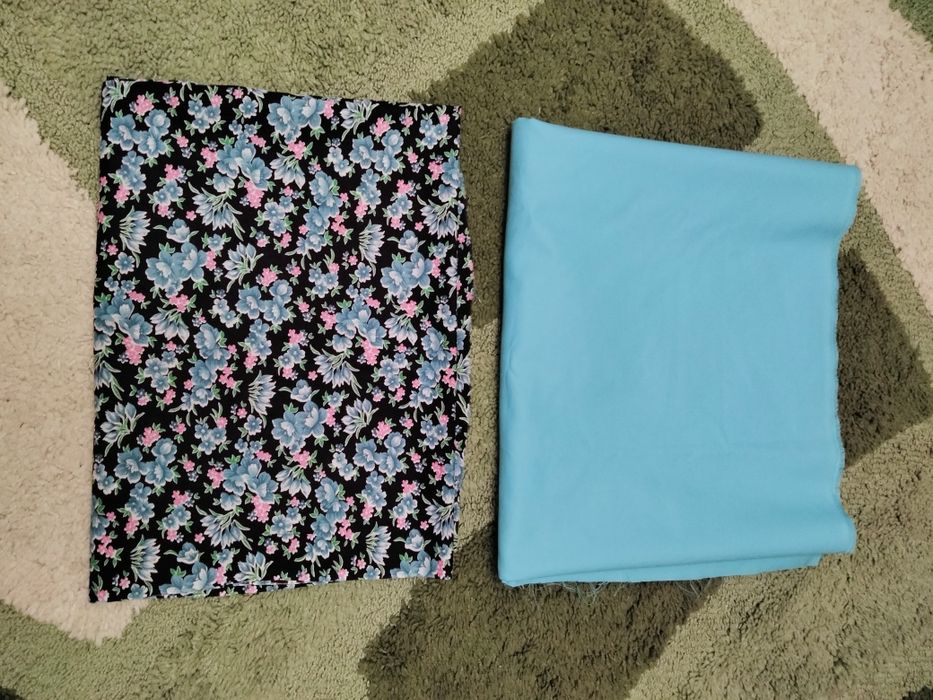 Відрізки тканини х/б нові