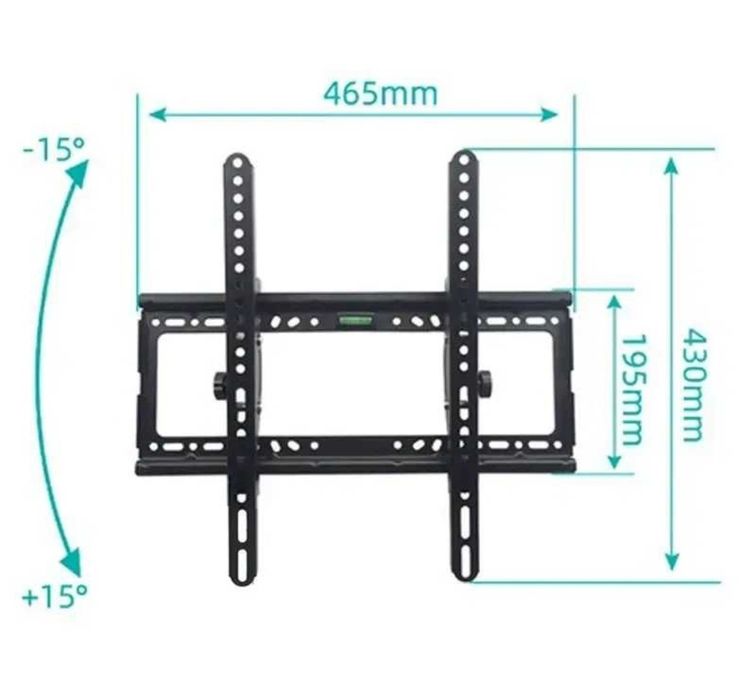 Крепление для телевизора 26"-55" настенное с наклоном кронштейн