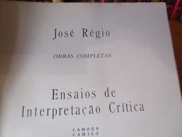José Régio ensaios de interpretação critica