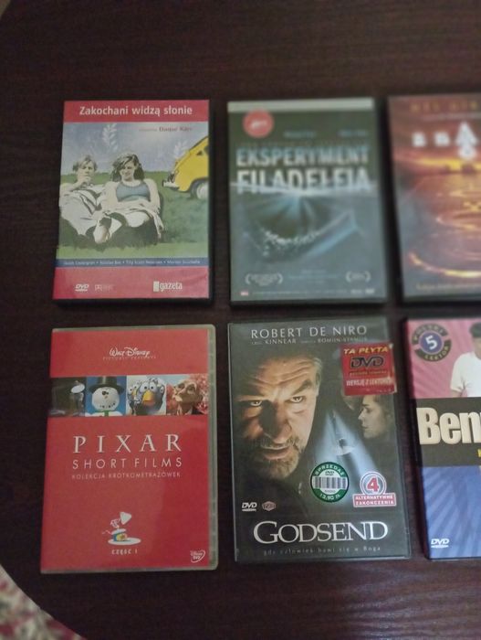 Zestaw filmów DVD