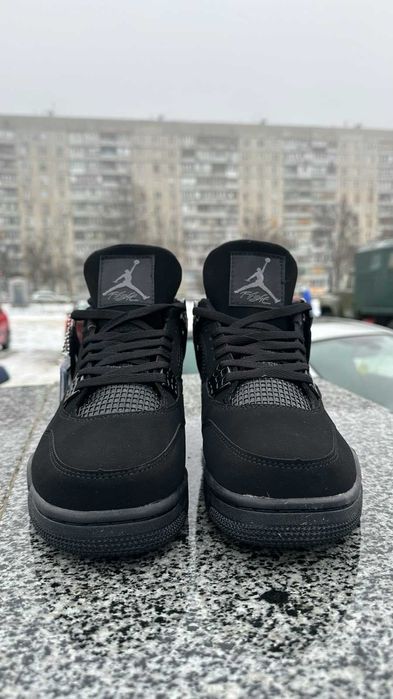 nike air jordan 4 retro black cat - купити чоловічі кросівки