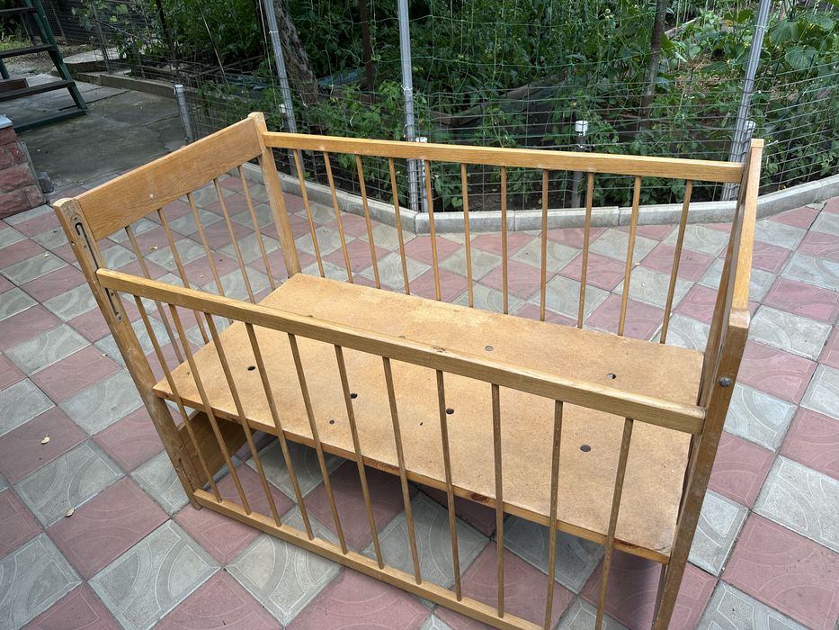 Ліжко дитяче, рядянське