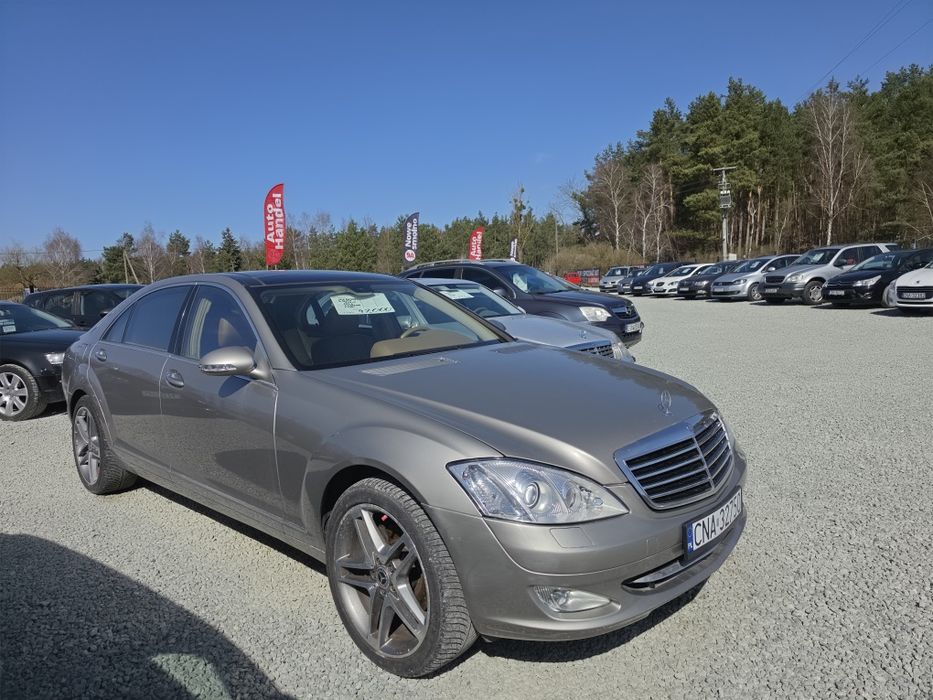 Mercedes S550 185tkm! W221 S-klasa 5.5 V8 388km LONG Stan Bdb ! PIĘKNA