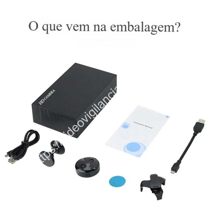 Micro Câmara ‼️ FullHD ‼️ WiFi ‼️ Visão Noturna ‼️ Controlo pela APP