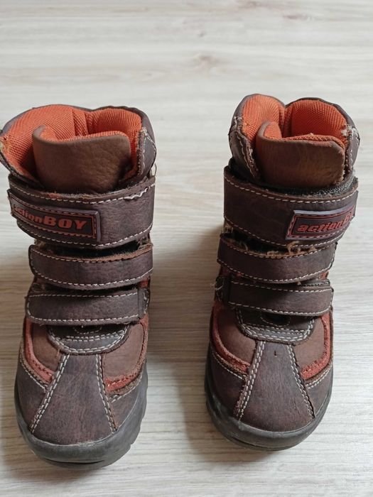 Kozaki skórzane action boy 26