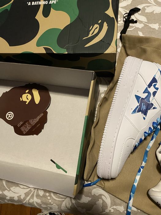 Sapatilhas ape bape blue