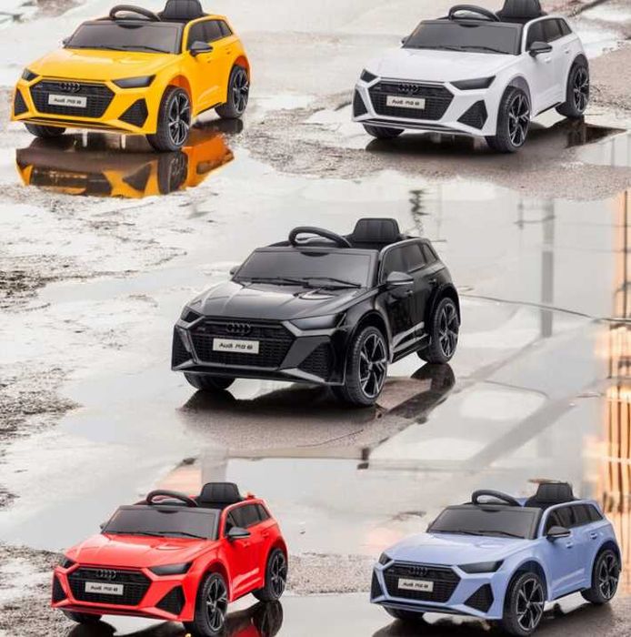 Samochód AUDI QUATTRO RS6 4x4 Motor Elektryczny Auto AKUMULATOR DZIECI