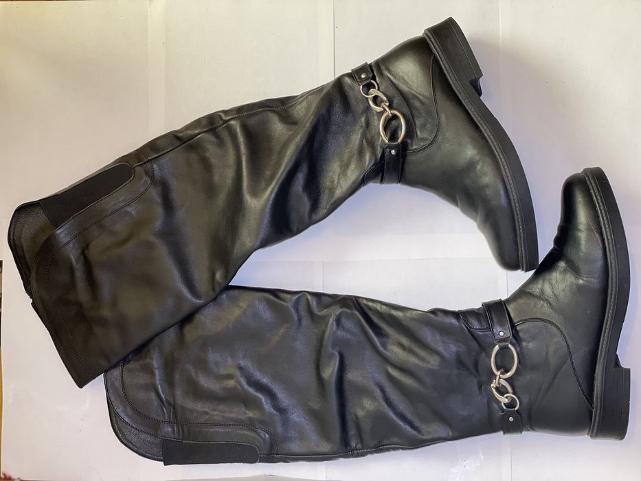 Сапоги женские зимние кожаные