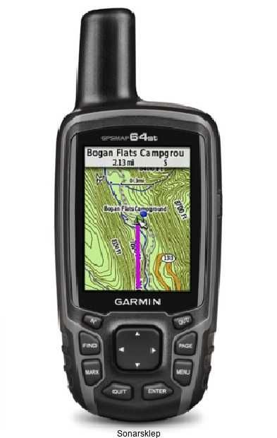 Nawigacja turystyczna rowerowa GARMIN GPSMAP64st OKAZJA! GPS turystyczny Przenośny