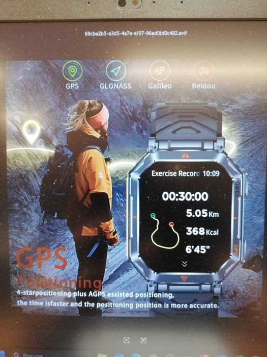 Relógio Smartwatch com GPS