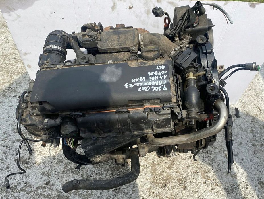 SILNIK SŁUPEK PEUGEOT 206 207 CITROEN C2 C3 1.4 HDI 8HX 68KM