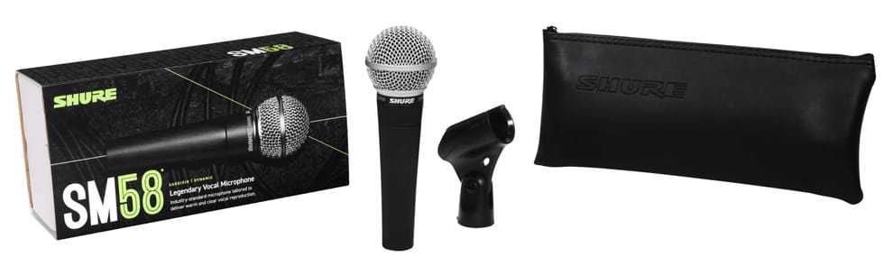 Mikrofon Dynamiczny Shure SM58-LCE