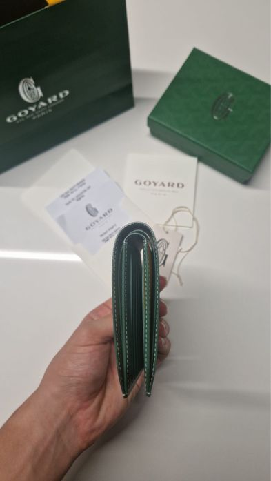 Carteira Goyard Victoire Verde