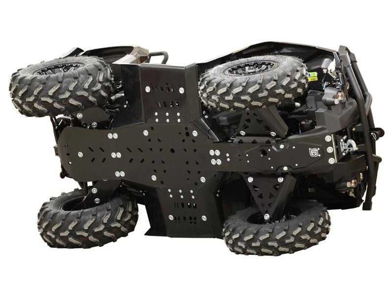 Захист днища квадроцикла Can-Am Polaris Cfmoto Yamaha пластик алюміній
