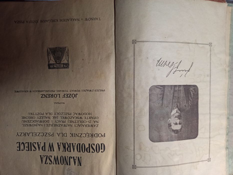 Najnowsza gospodarka w pasiece Józef Lorenc 1921