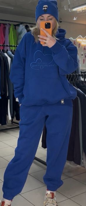 Жіночі костюми на флісі .Червоний та Синій . Розміри M–2XL