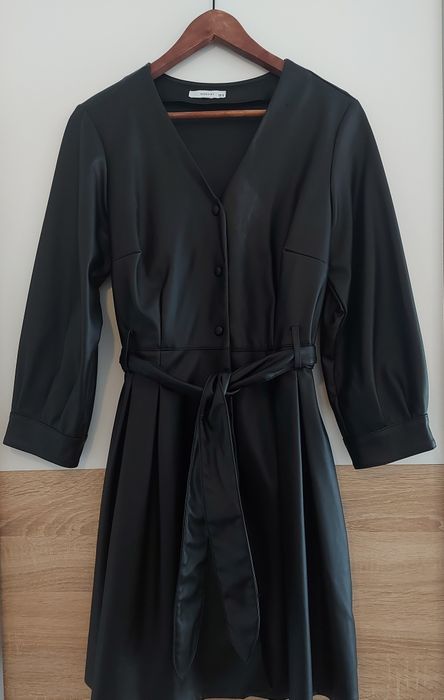 Reserved Sukienka eko skóra rozmiar 40