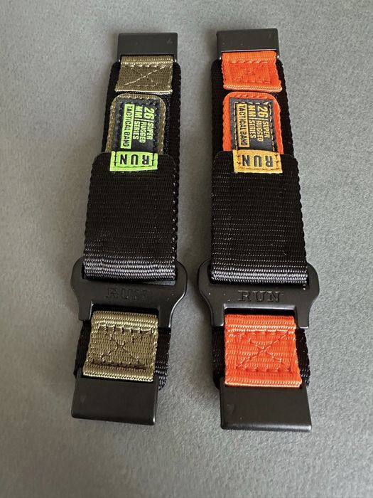 Нейлоновий ремінець Run на липучці для Garmin 26мм QuickFit