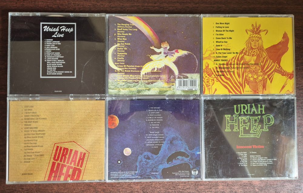 Компакт диски Uriah Heep 6 CD