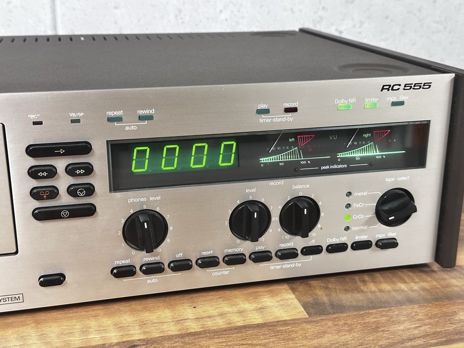 Siemens RC 555 Deck/Magnetofon vintage, piekny stan