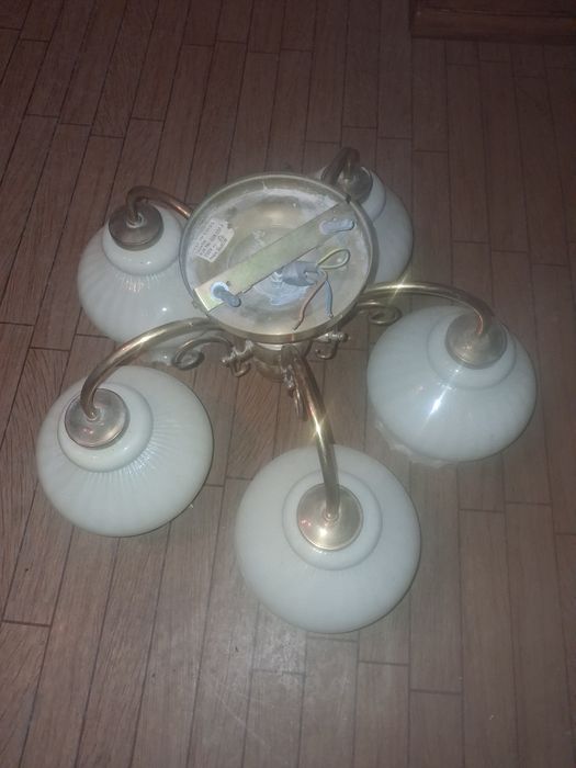 Żyrandol vintage retro