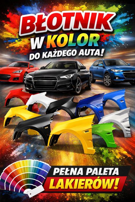 Zderzak każdy kolor model