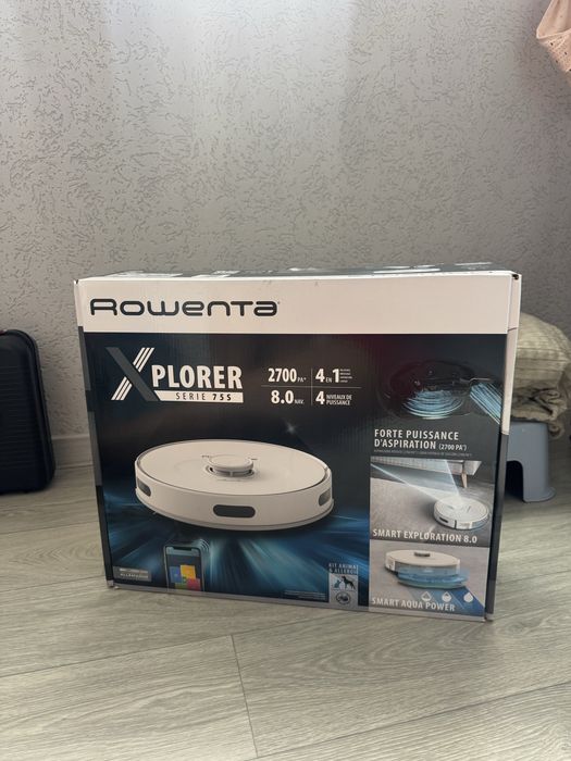 Rowenta X-Plorer 75S — почти новый, использовался всего 4 раза