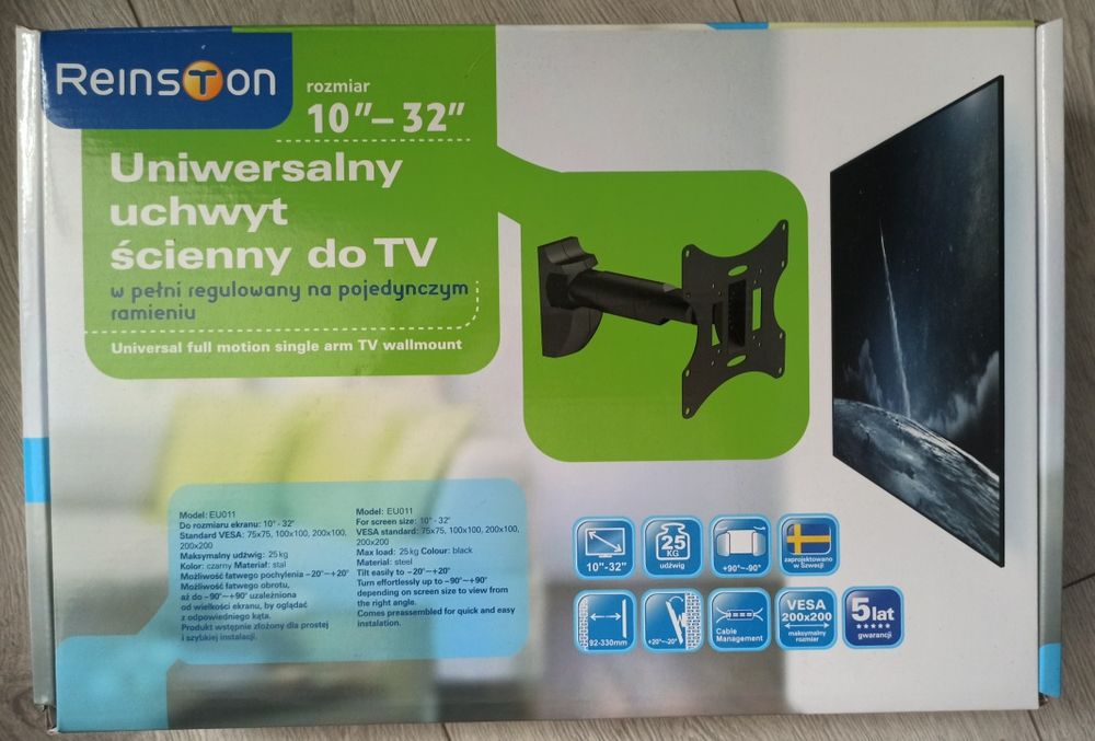 Uchwyt ścienny do TV
