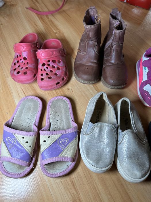 Komplet bucików 24/25 dziewczynka