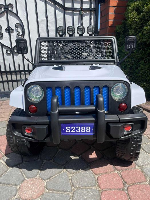 Nowe Auto na akumulator DUŻY JEEP DLA DZIECI 4×4 Samochód elektryczny