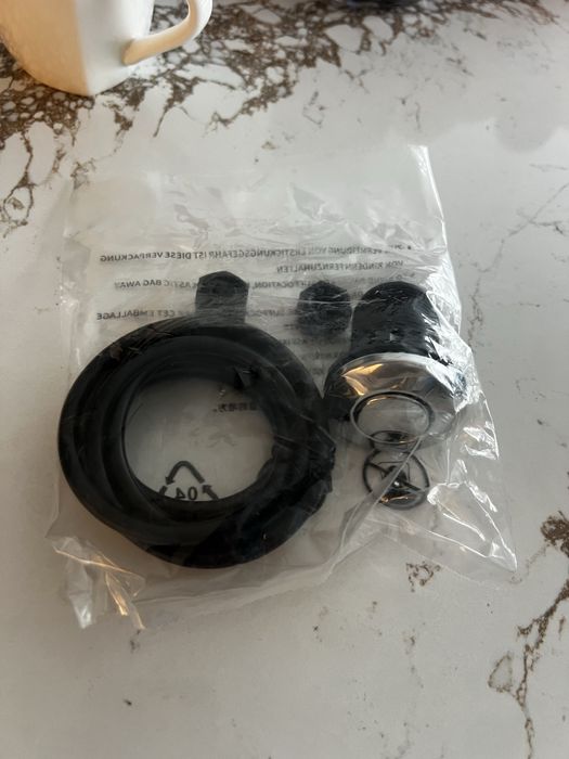 Franke przycisk pneumatyczny do młynka srebrny