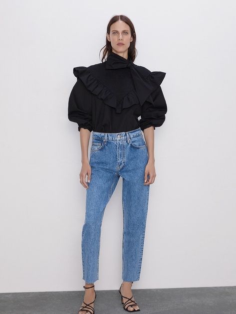 Джинси zara 36 сині